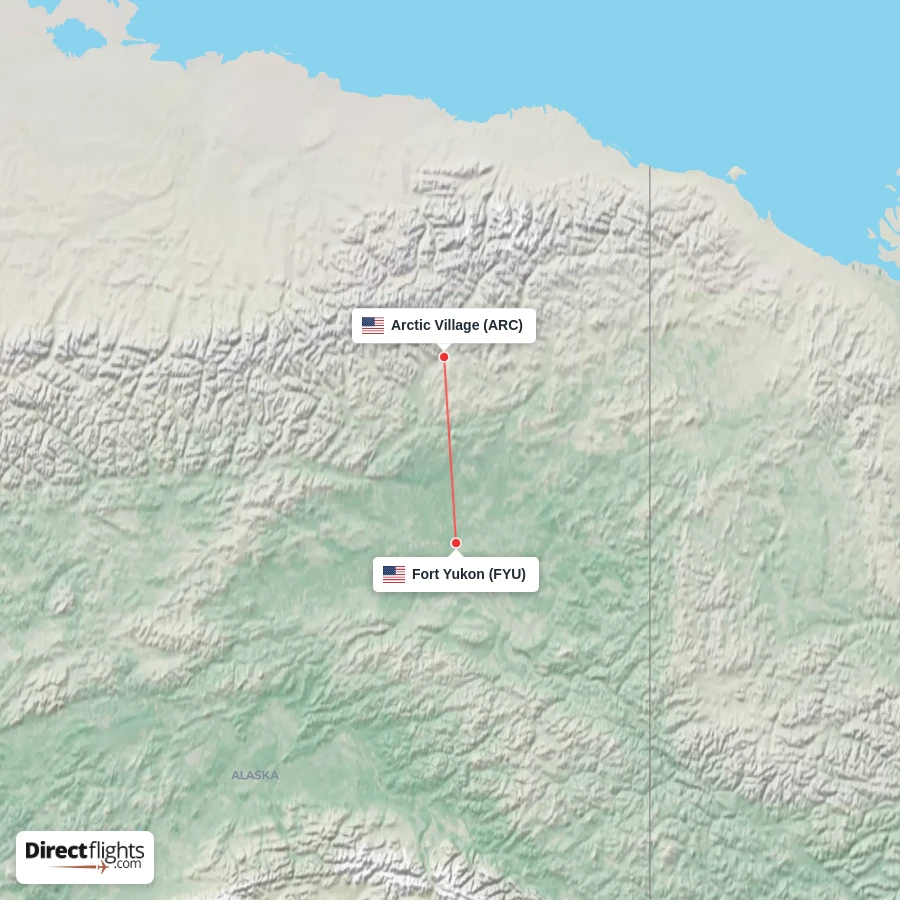 FYU - ARC route map