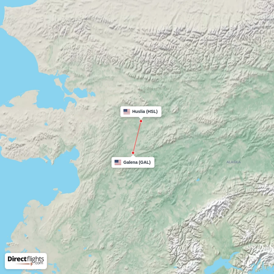 GAL - HSL route map