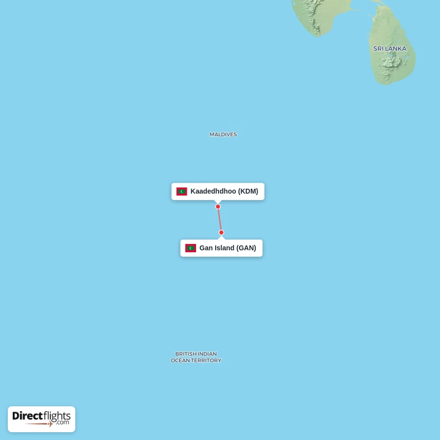 GAN - KDM route map