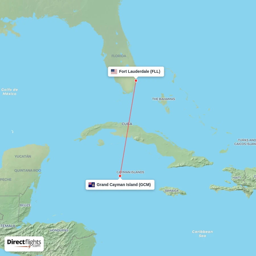 GCM - FLL route map