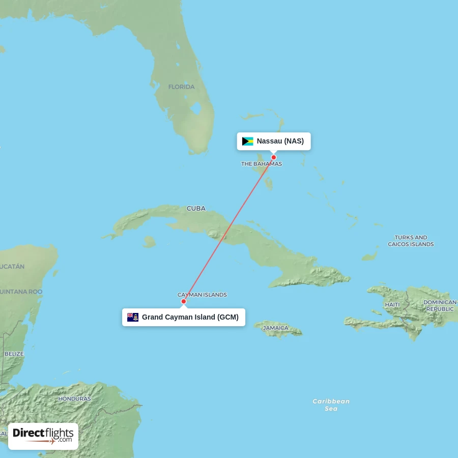 GCM - NAS route map
