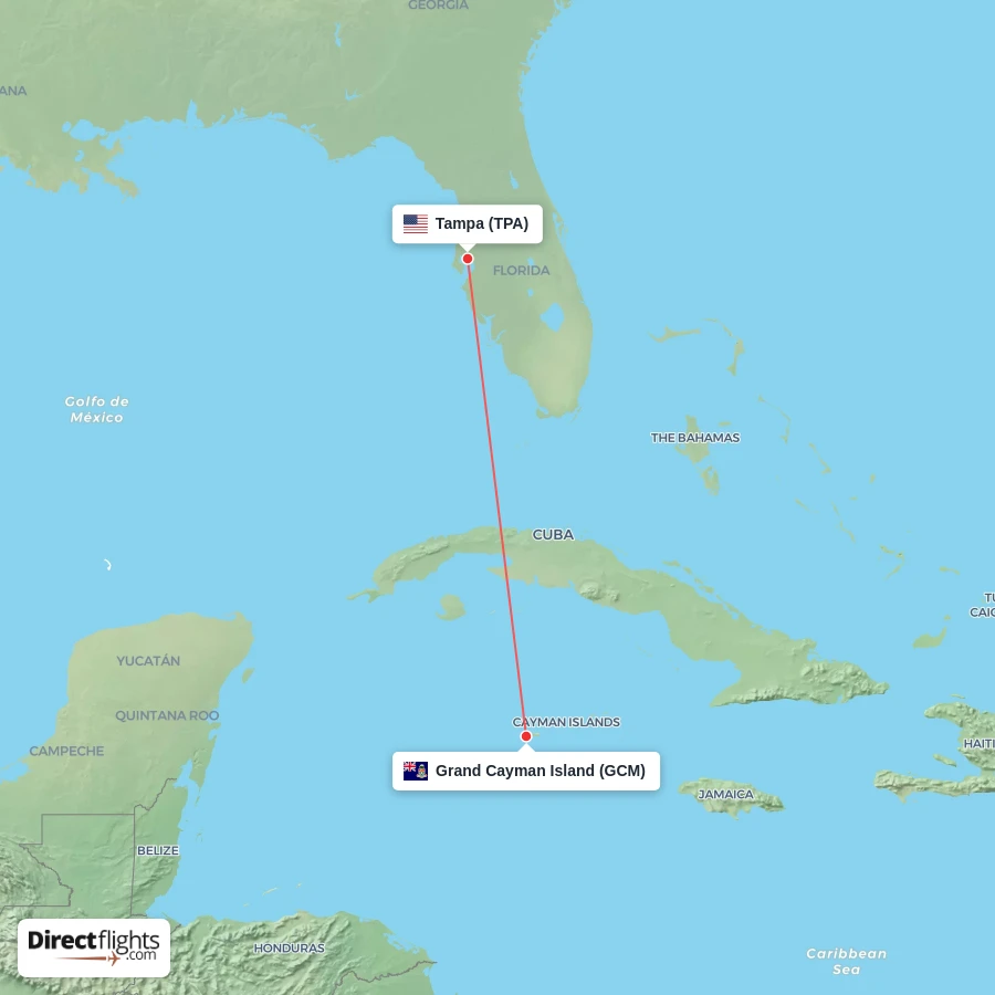 GCM - TPA route map