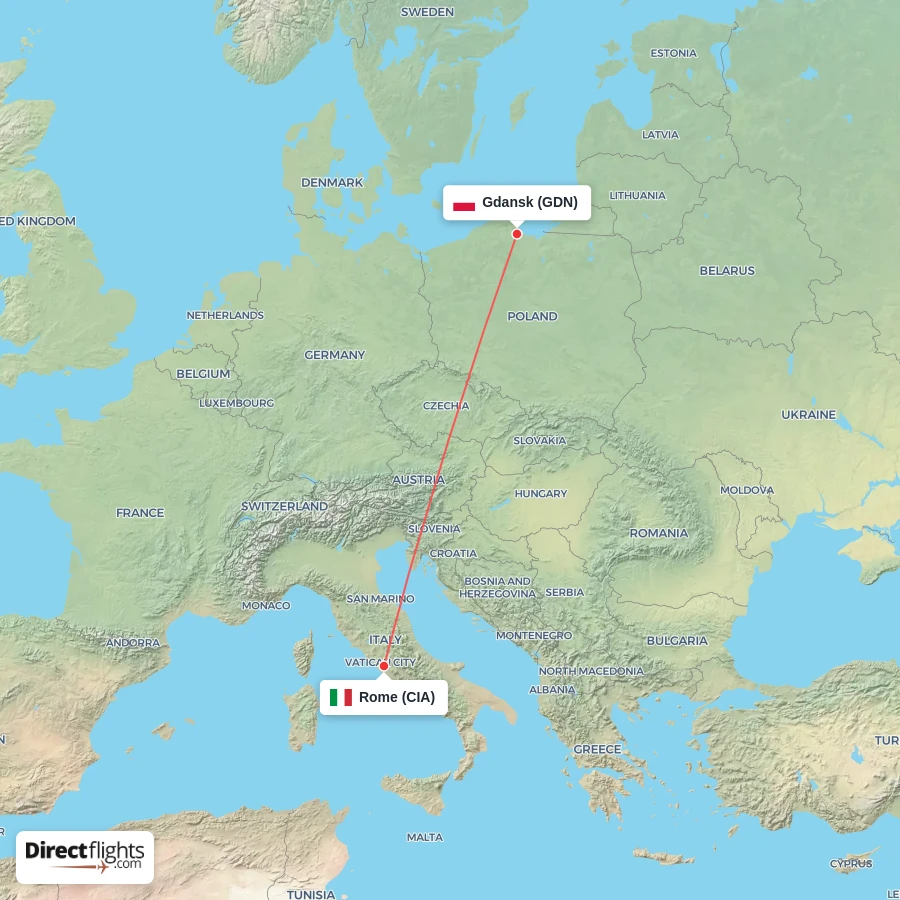 GDN - CIA route map