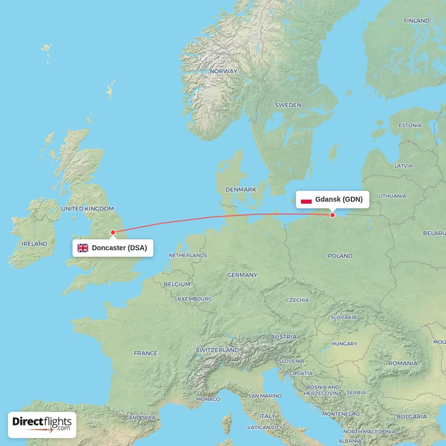 GDN - DSA route map