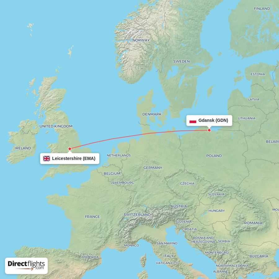 GDN - EMA route map