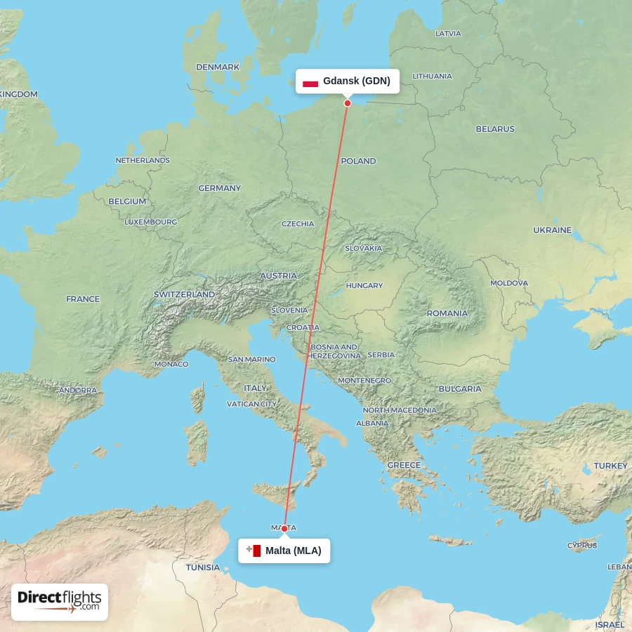 GDN - MLA route map