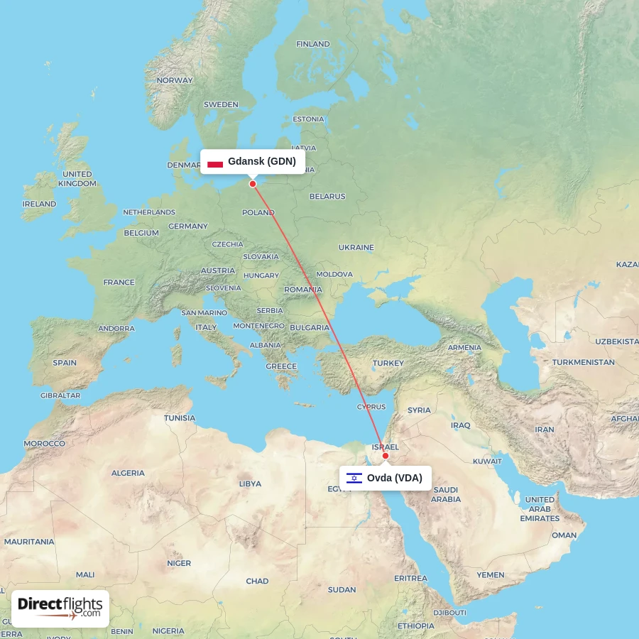 GDN - VDA route map