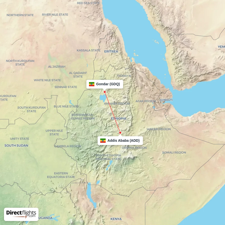 GDQ - ADD route map