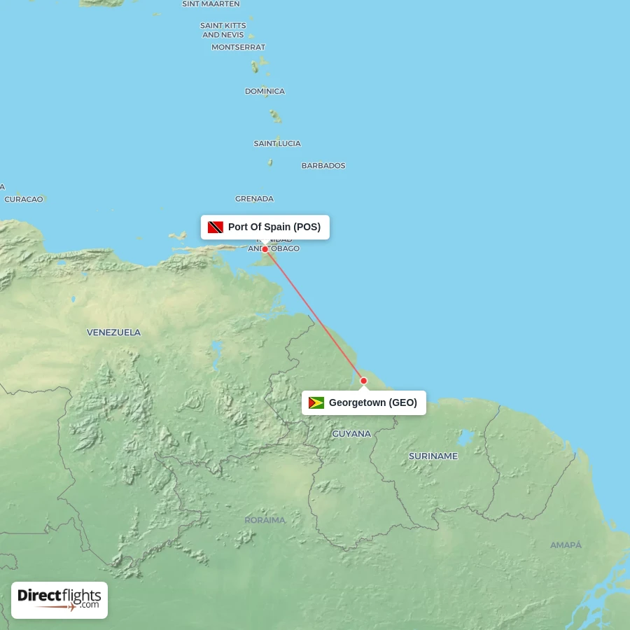 GEO - POS route map