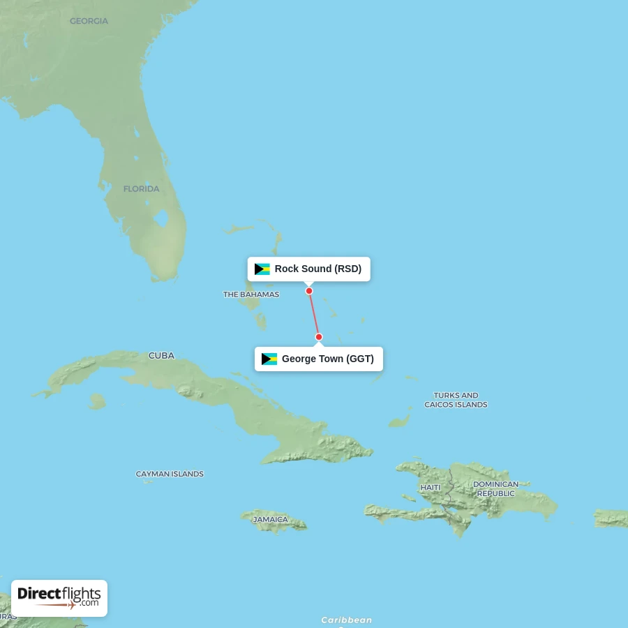 GGT - RSD route map