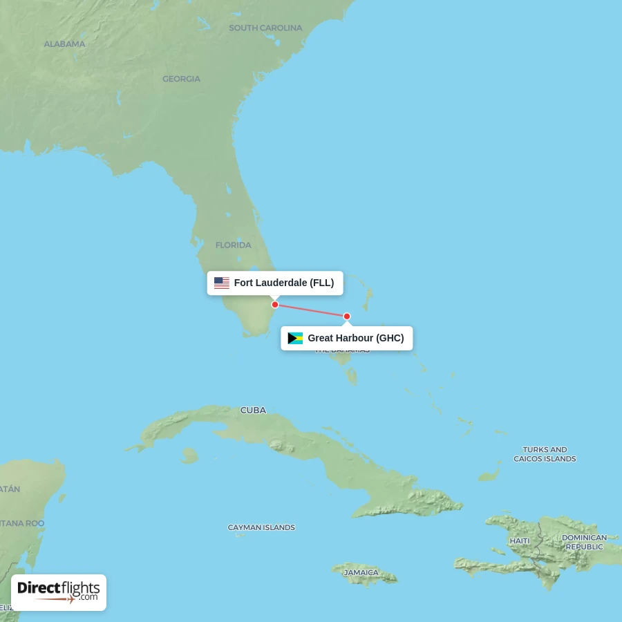 GHC - FLL route map