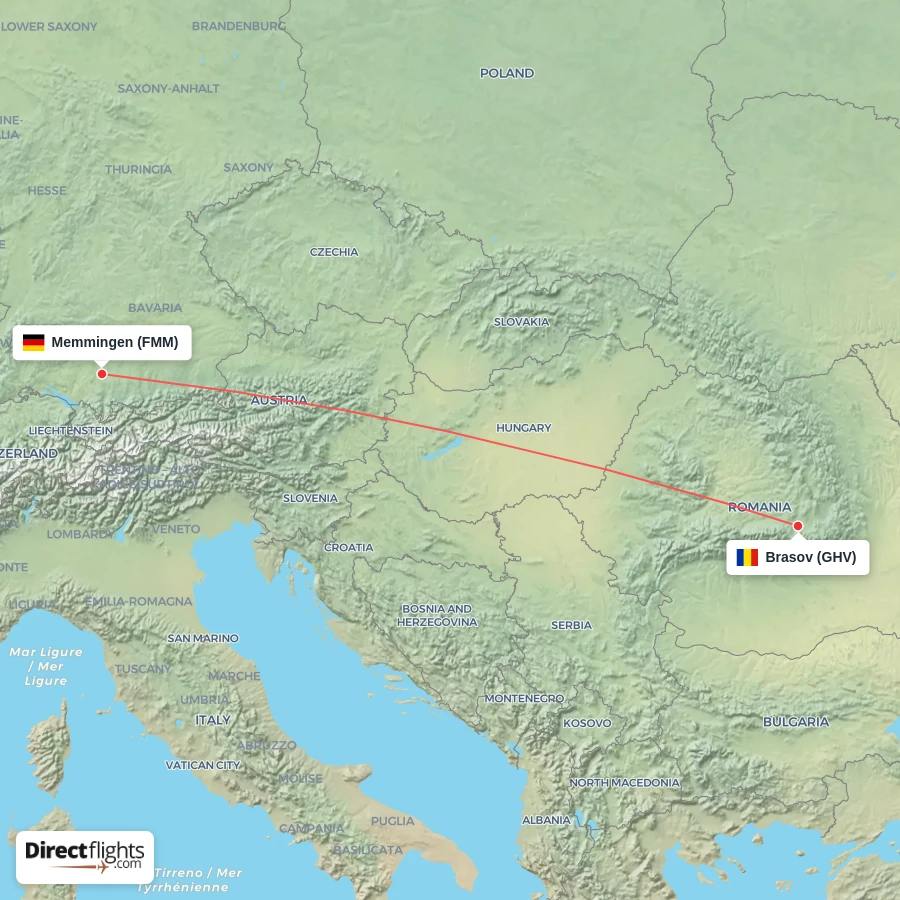 GHV - FMM route map