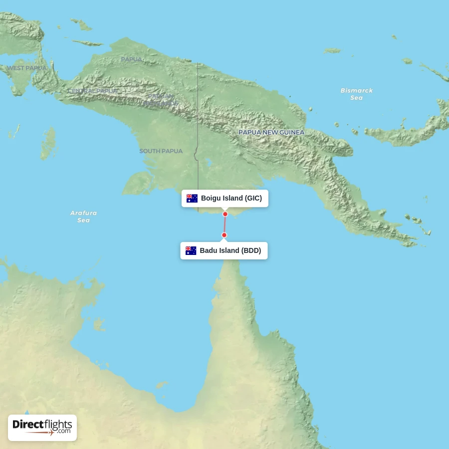 GIC - BDD route map
