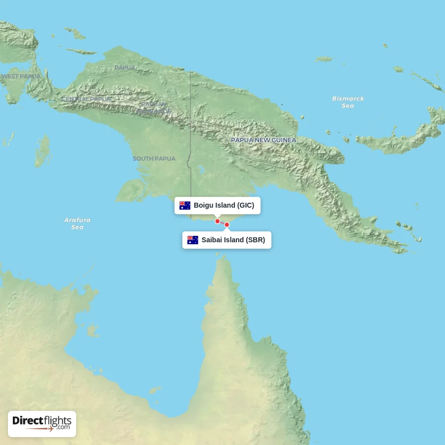 GIC - SBR route map