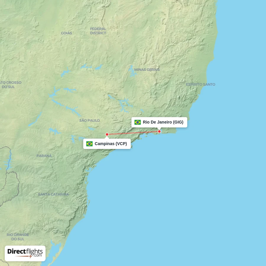GIG - VCP route map