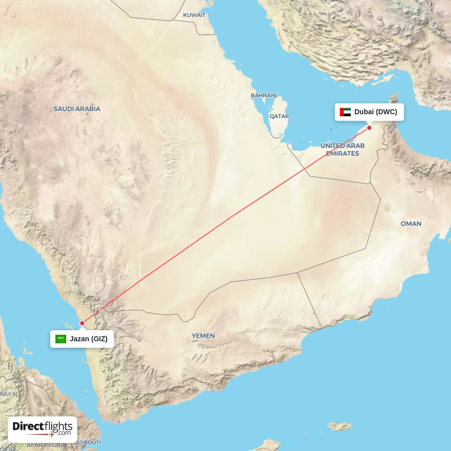 GIZ - DWC route map