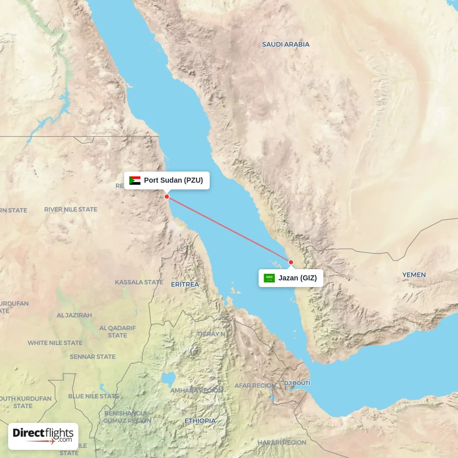 GIZ - PZU route map