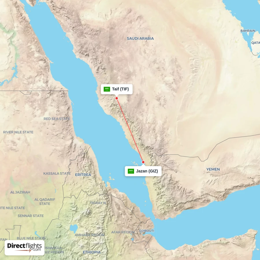 GIZ - TIF route map