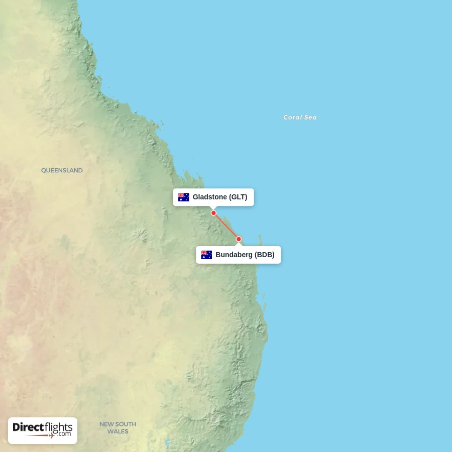 GLT - BDB route map