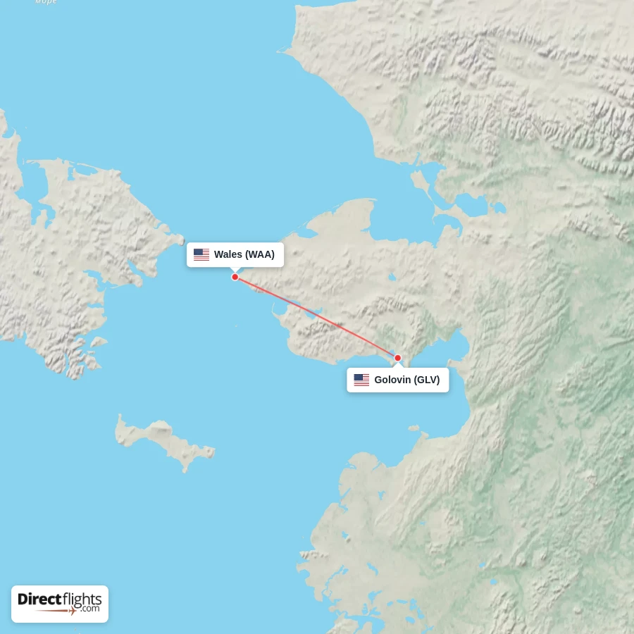 GLV - WAA route map