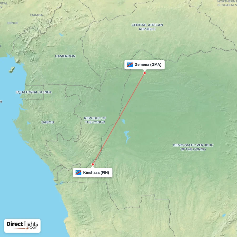 GMA - FIH route map