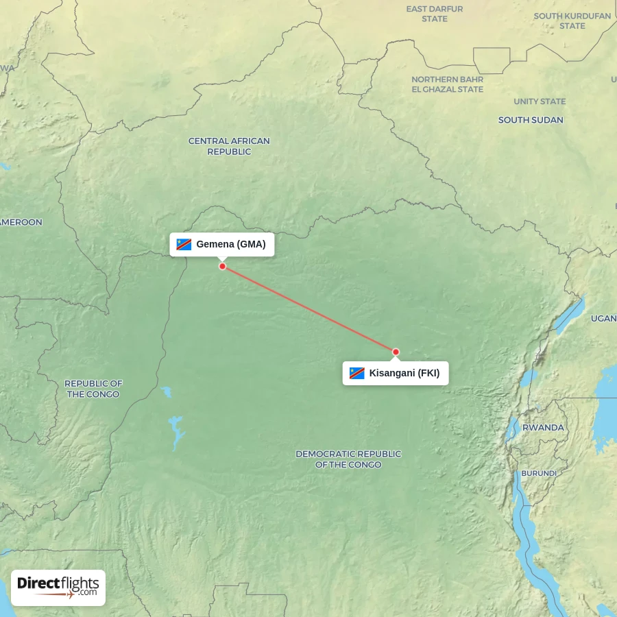 GMA - FKI route map