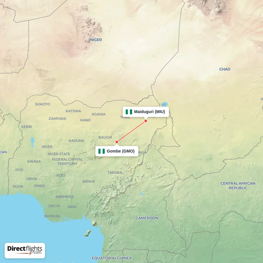 GMO - MIU route map