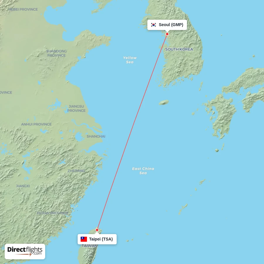 GMP - TSA route map