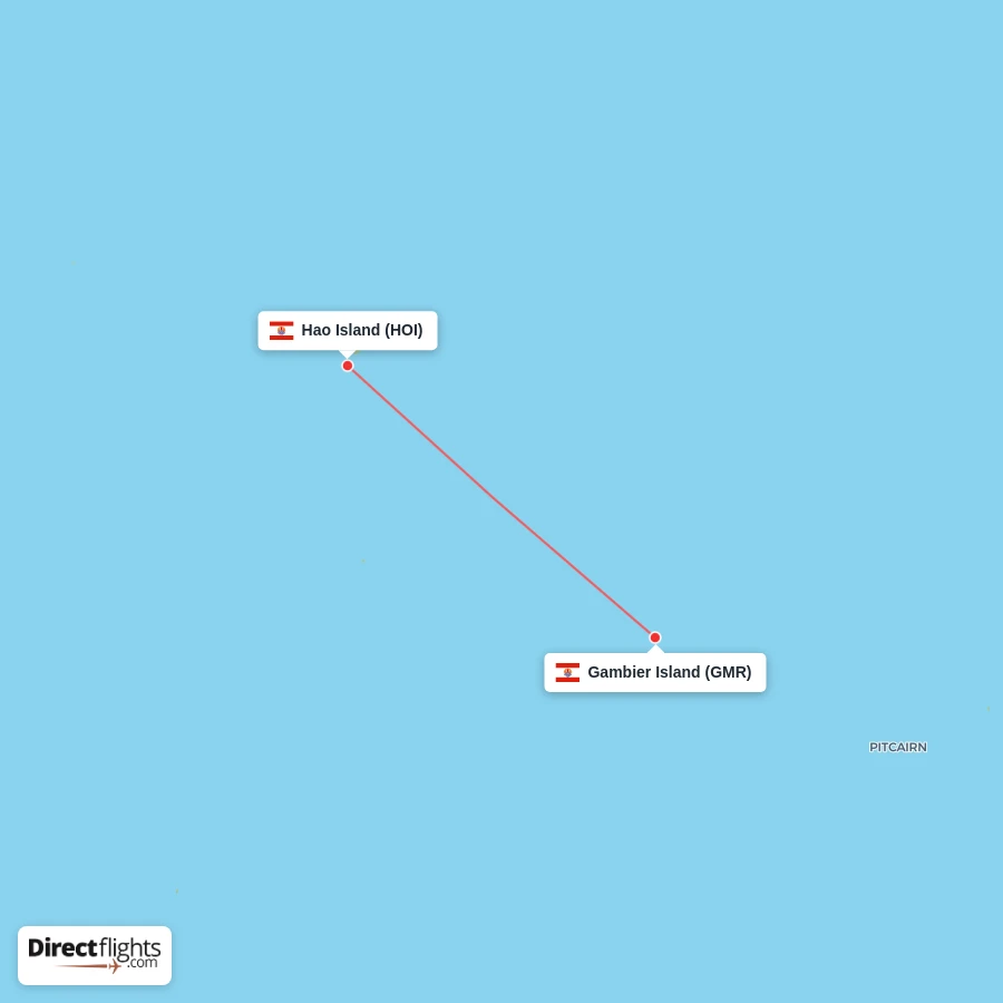 GMR - HOI route map