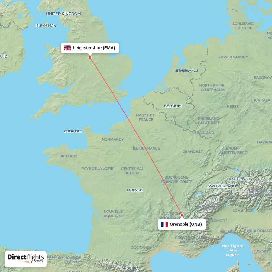 GNB - EMA route map