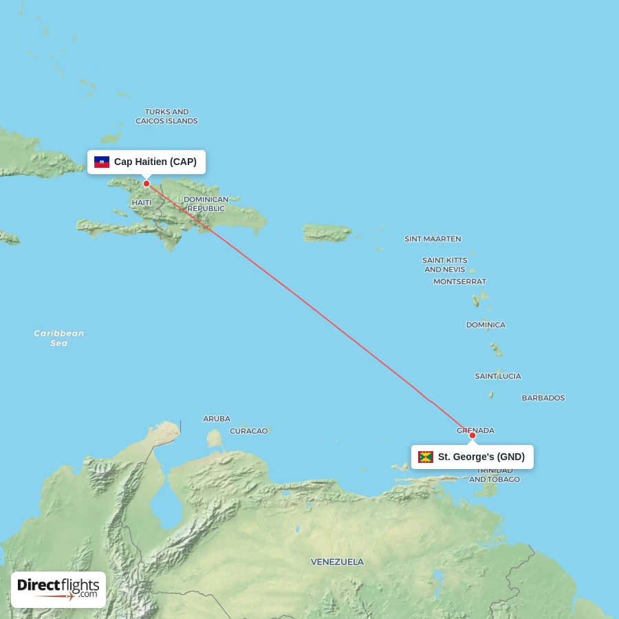 GND - CAP route map