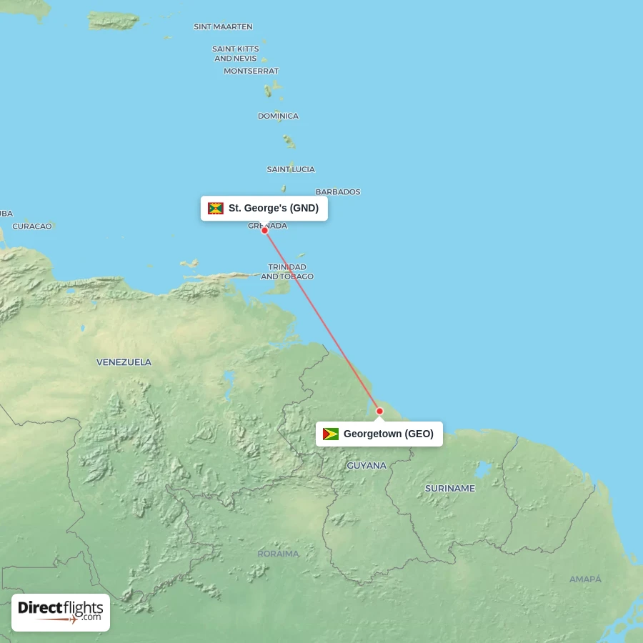 GND - GEO route map