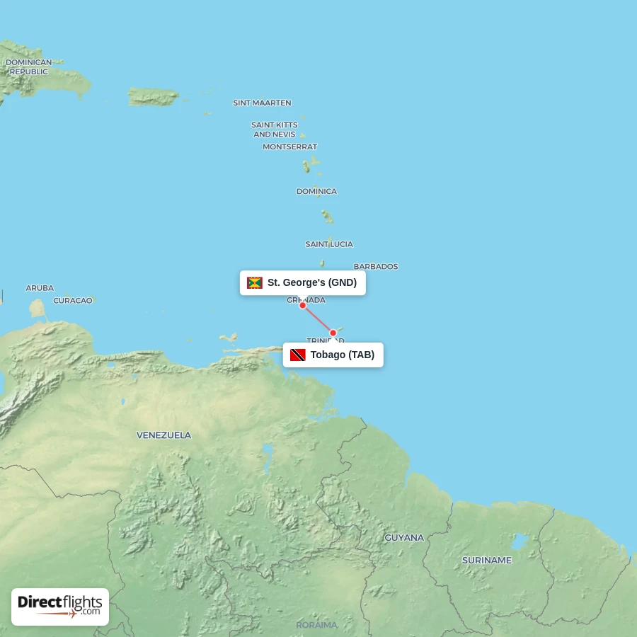 GND - TAB route map