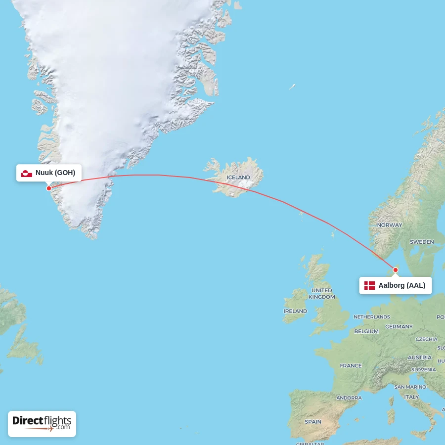 GOH - AAL route map