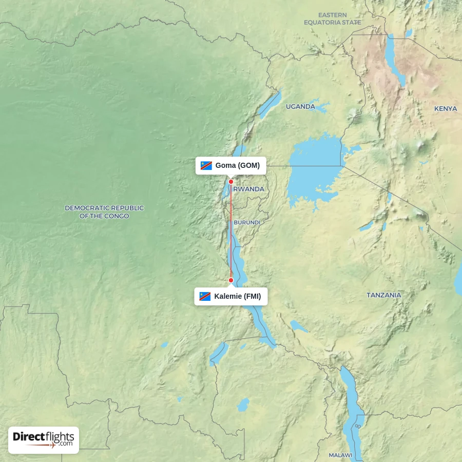 GOM - FMI route map