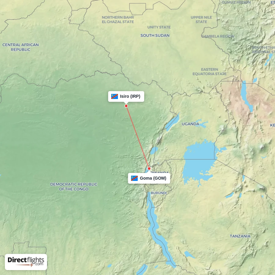 GOM - IRP route map