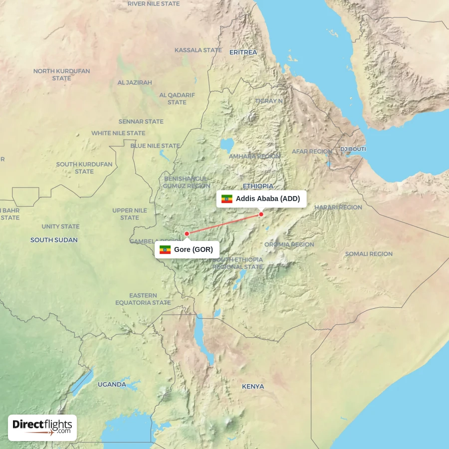 GOR - ADD route map