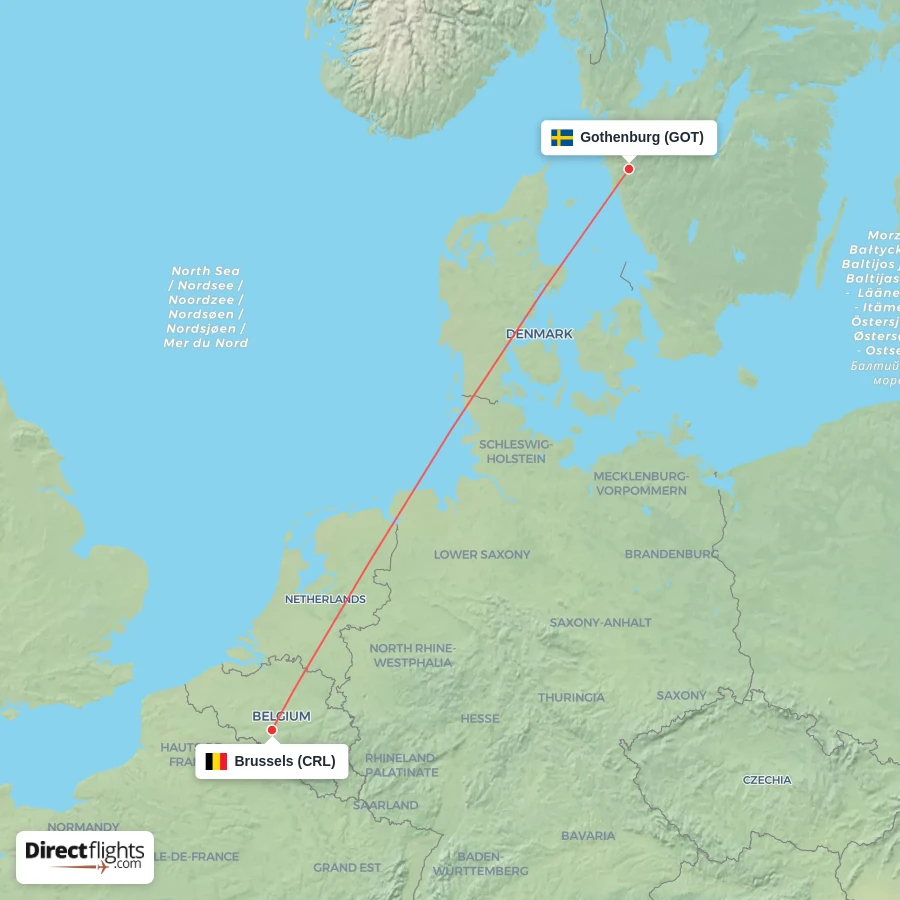 GOT - CRL route map
