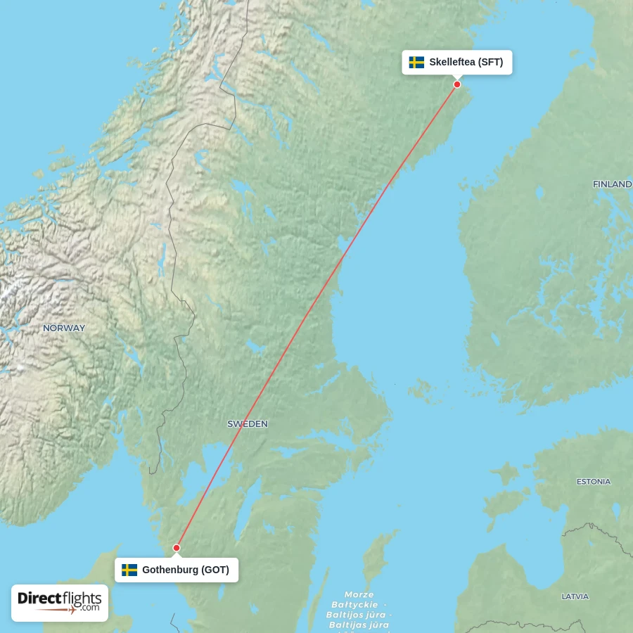 GOT - SFT route map