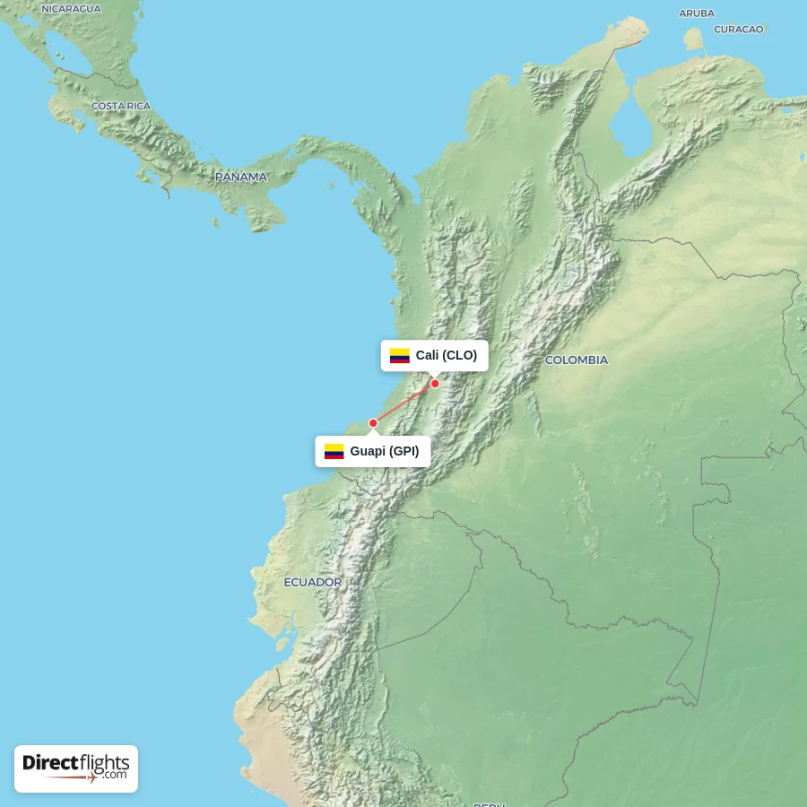 GPI - CLO route map