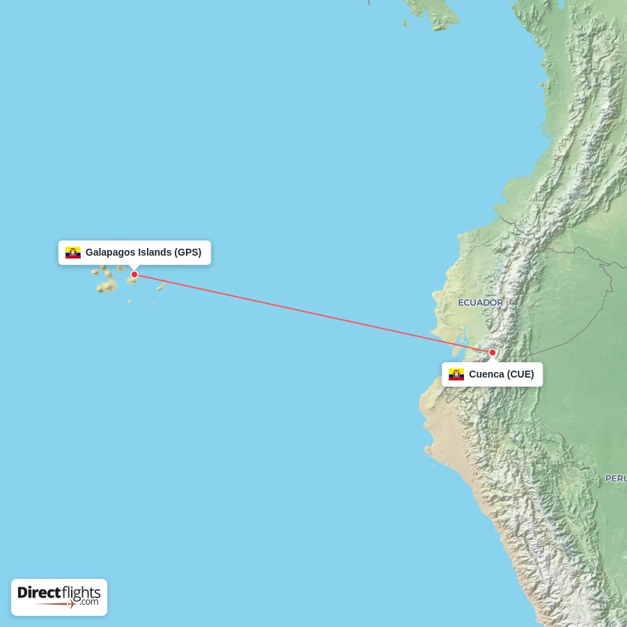 GPS - CUE route map