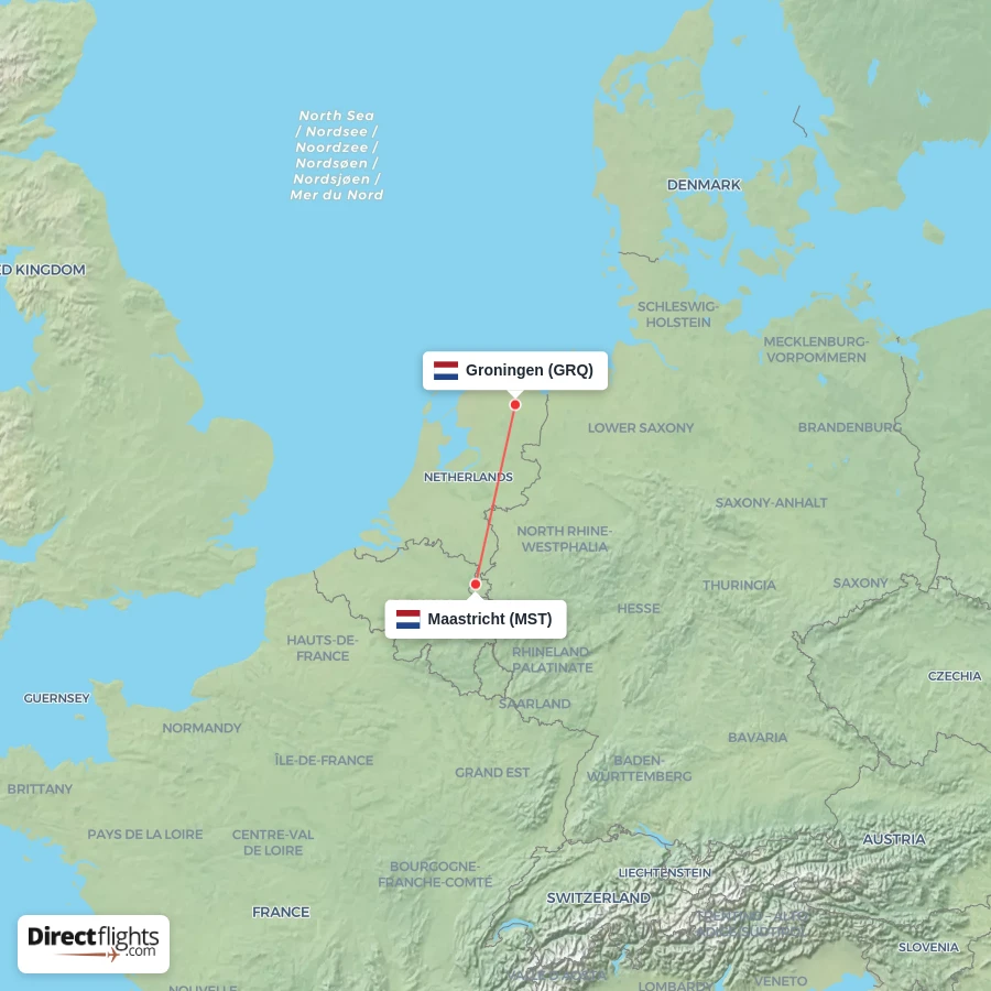 GRQ - MST route map