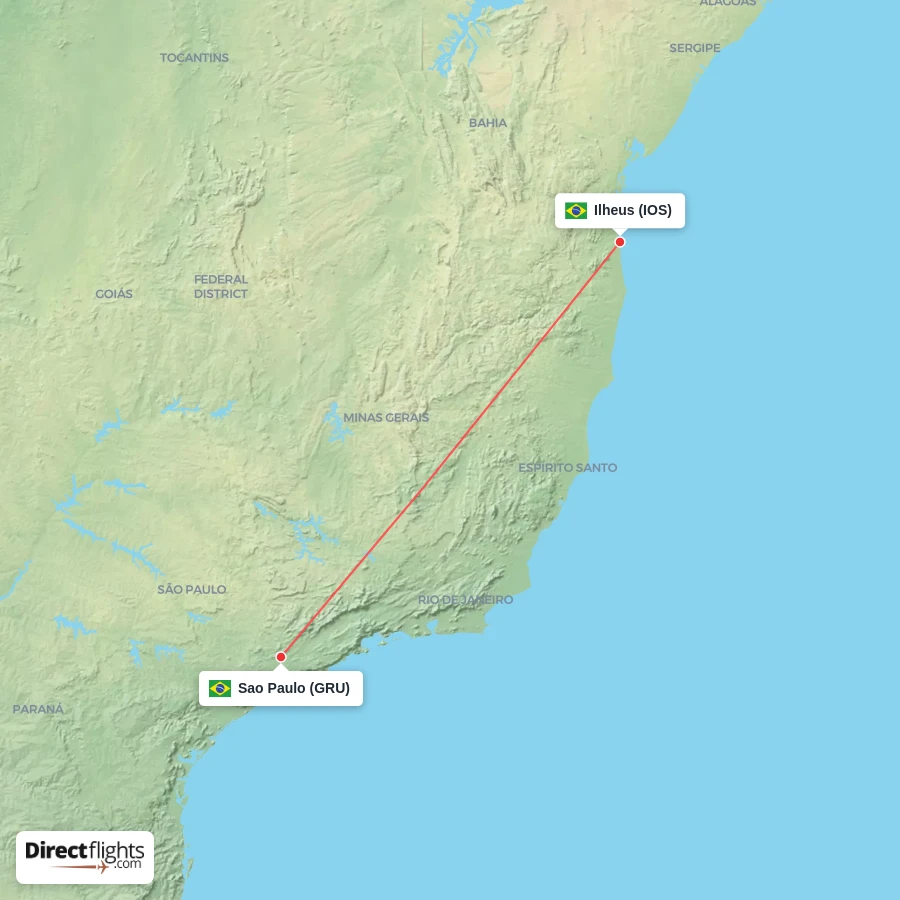 GRU - IOS route map