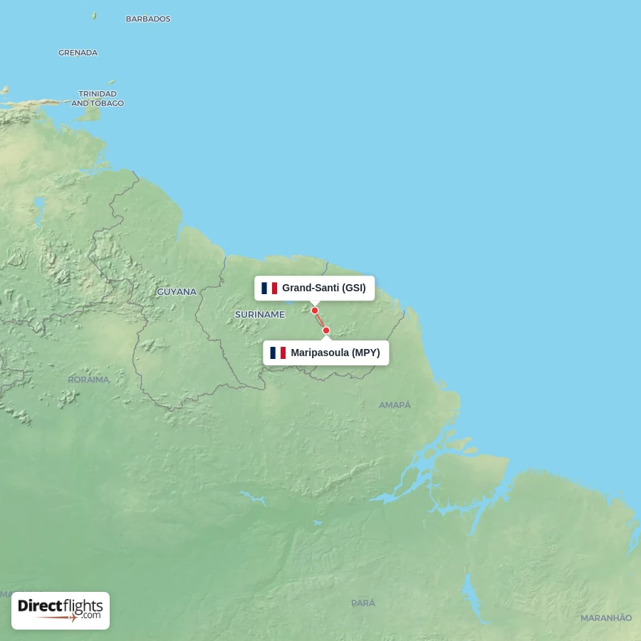 GSI - MPY route map