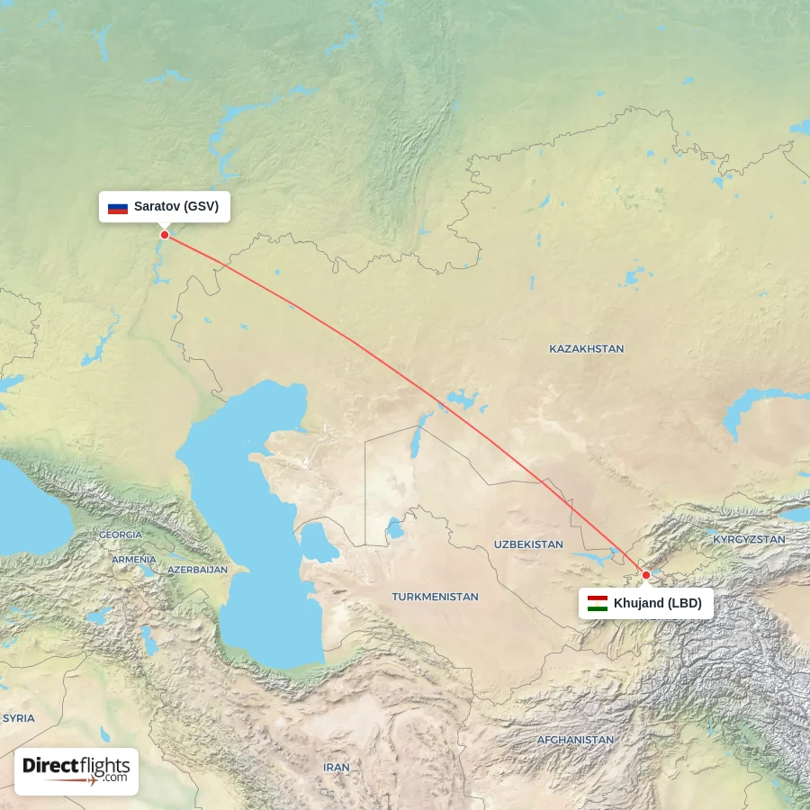 GSV - LBD route map