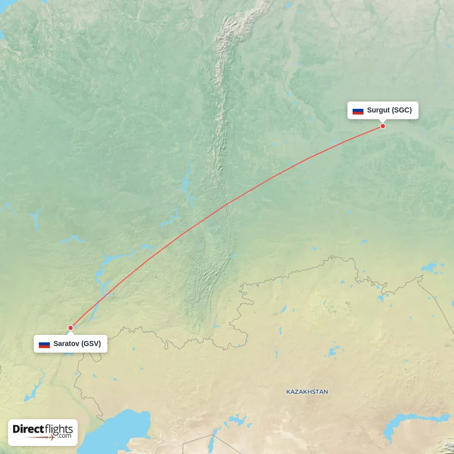 GSV - SGC route map