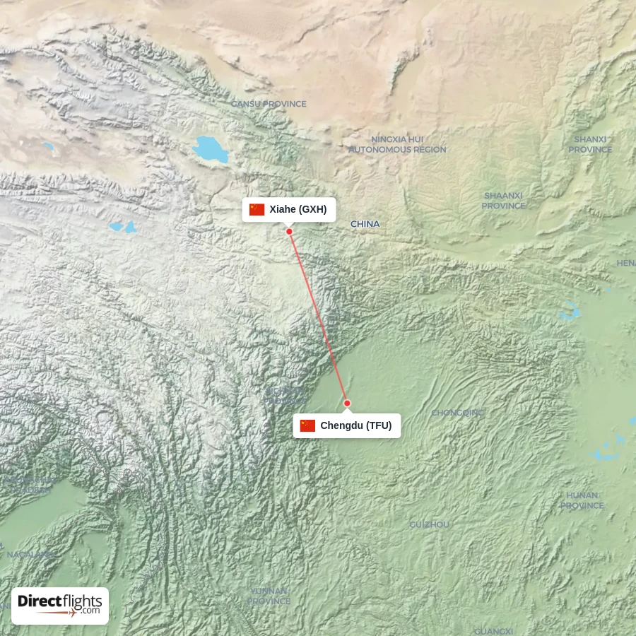 GXH - TFU route map