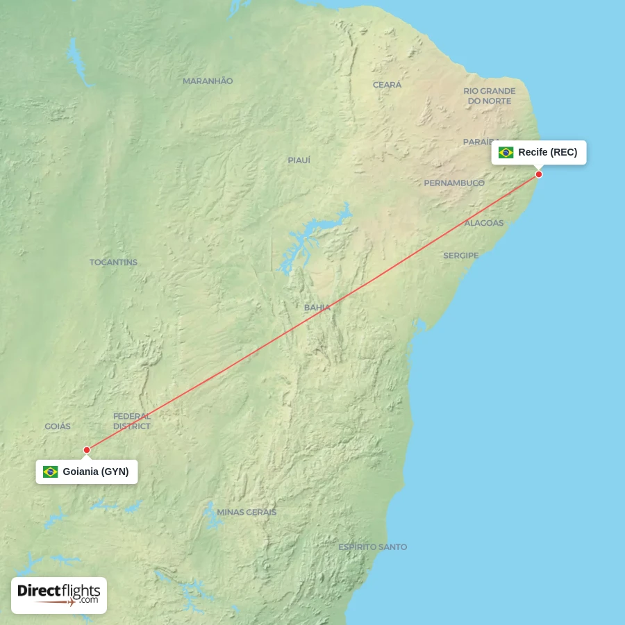GYN - REC route map