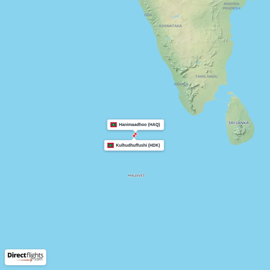 HAQ - HDK route map