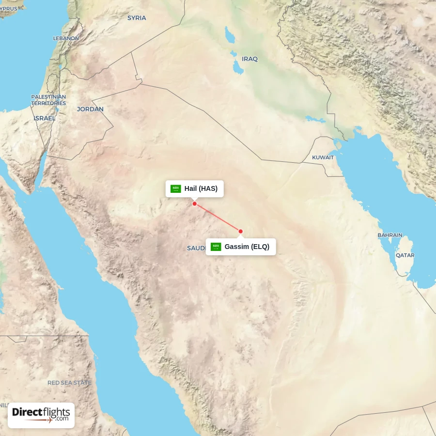 HAS - ELQ route map
